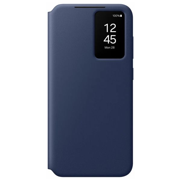 Samsung Original Coque S View Galaxy S24 FE - Blue