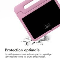 imoshion Coque arrière Kidsproof Design avec poignée Samsung Galaxy Tab A11 Plus / A9 Plus - Cœurs