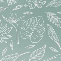 imoshion Coque Design Samsung Galaxy S25 Edge - Leaves Line-Art