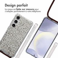 imoshion Coque Design avec cordon Samsung Galaxy S24 - Desert Dots