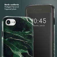 Selencia Coque arrière Vivid Apple iPhone SE (2022 / 2020) / 8 / 7 / 6(s) - Chic Marble Quartz