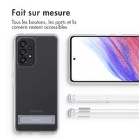 imoshion ﻿Coque Stand Samsung Galaxy A53 - Transparent