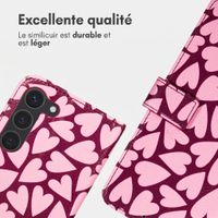 imoshion Étui de télephone portefeuille Design Samsung Galaxy S23 - Hearty Blush