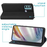 imoshion Étui de téléphone Slim Folio Motorola Moto G60 - Noir