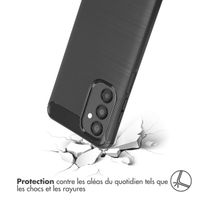 imoshion Coque Brushed Samsung Galaxy A26 - Noir