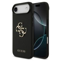 Guess Coque Big 4G Logo Grained Apple iPhone Air - Noir