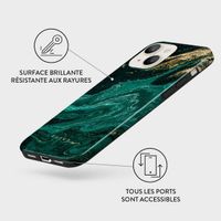 Burga Coque arrière Tough Apple iPhone 13 - Emerald Pool