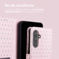 imoshion Étui de télephone portefeuille Design Samsung Galaxy A56 - Happy Dots