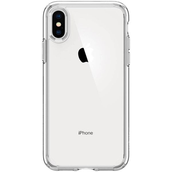 Spigen Coque Ultra Hybrid iPhone Xs / X - Transparent