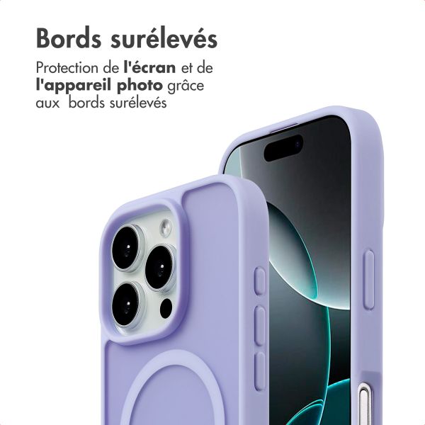 imoshion Coque Color Guard avec MagSafe Apple iPhone 16 Pro - Lila / Lilac