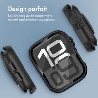 imoshion Coque rigide complète pour Apple Watch Series 10 - 42 mm - Noir