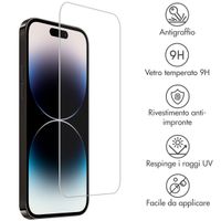 Accezz Protection d'écran en verre trempé Apple iPhone 15 Plus / 15 Pro Max / 16 Plus
