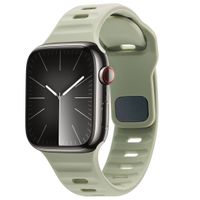 imoshion Bracelet en silicone Active Sport Apple Watch Series 1-9 / SE (38/40/41 mm) | Series 10 (42 mm) - Vert Pacifique