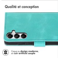 imoshion Etui de télephone portefeuille avec cordon Samsung Galaxy A17 (5G) - Turquoise