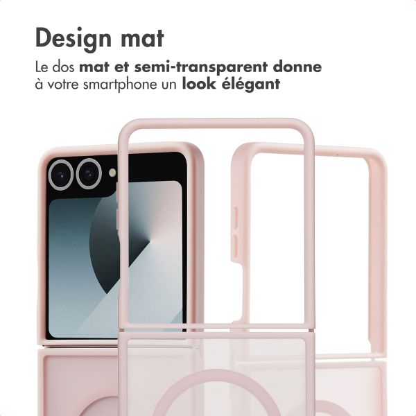 imoshion Coque Color Guard avec MagSafe Samsung Galaxy Z Flip 7 - Rose