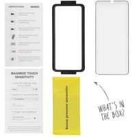 Accezz Protection d'écran en verre trempé Glass + Applicateur Samsung Galaxy S21 Plus