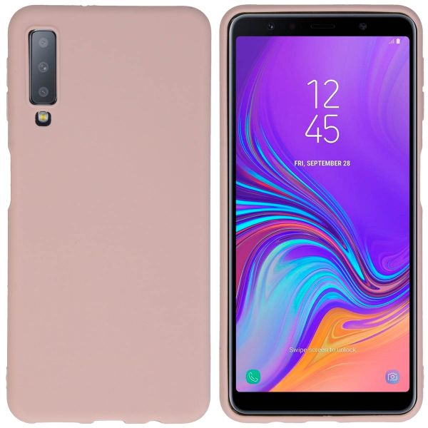 imoshion Coque Couleur Samsung Galaxy A7 (2018) - Dusty Pink