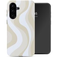 Selencia Coque arrière Vivid Samsung Galaxy A57 (5G) - Desert Waves Beige
