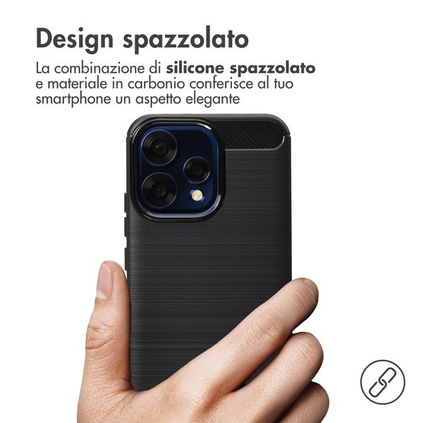 imoshion Coque Brushed Oppo Reno15 F (5G) - Noir