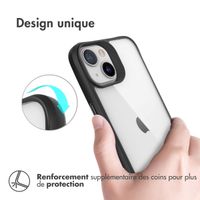 imoshion Coque Rugged Hybrid Apple iPhone 13 Mini - Noir / Transparent