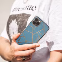 imoshion Coque Design Samsung Galaxy A13 (5G) / A04s - Blue Graphic