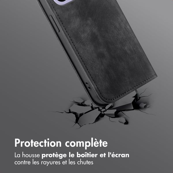 imoshion Étui de téléphone portefeuille Slim OnePlus 15R - Noir