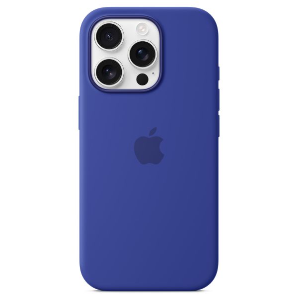 Apple Coque en silicone MagSafe iPhone 16 Pro - Ultramarine