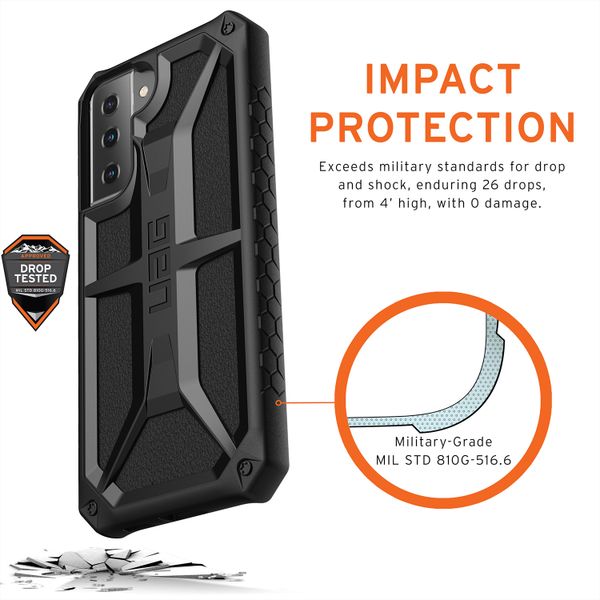 UAG Coque Monarch Samsung Galaxy S21 Plus - Noir