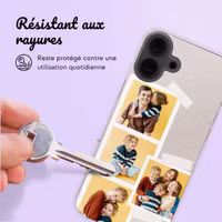 Coque avec votre propre photo et/ou texte Apple iPhone 16 - Filmrol nummer 1