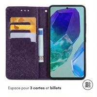 imoshion Etui de télephone Mandala Samsung Galaxy S24 FE - Violet
