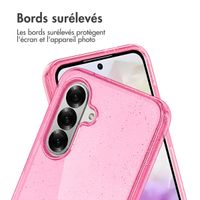 imoshion Coque Pailletée Samsung Galaxy A56 - Paillettes Rose