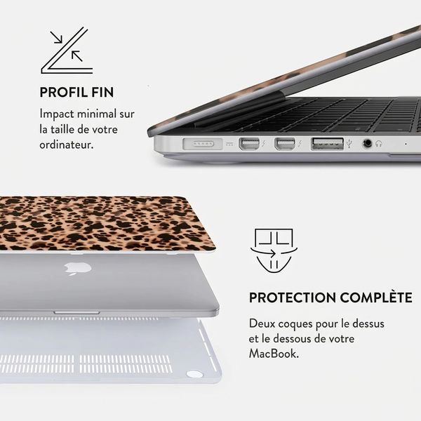 Burga Coque Rigide Apple MacBook Air 15 pouces (2023 / 2024 M3 / 2025 M4 / 2026 M5) - Off Duty