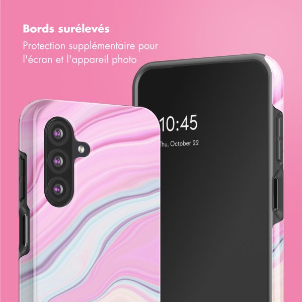 Selencia Coque arrière Vivid Samsung Galaxy A26 - Pastel Lipstick Marble