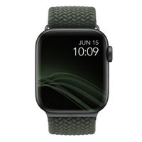 Uniq Bracelet tressé Aspen Apple Apple Watch Series 1 á 9 / SE (38/40/41 mm) | Series 10 (42 mm) - Vert Cyprès