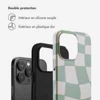 Selencia Coque arrière Vivid Apple iPhone 14 Pro Max - Groovy Sage Green