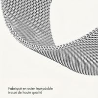 imoshion Bracelet magnétique milanais  - Connexion universelle 20 mm - Argent