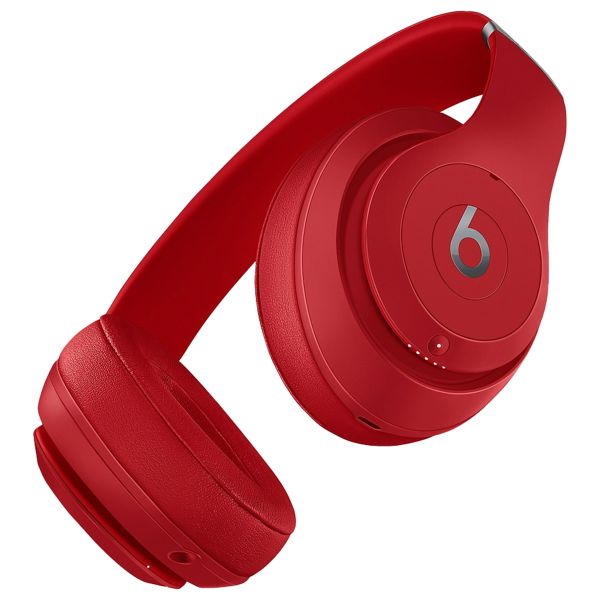 Beats Casque sans fil Studio3 - Casque circum-auriculaire sans fil - Avec réduction active du bruit - Red Core