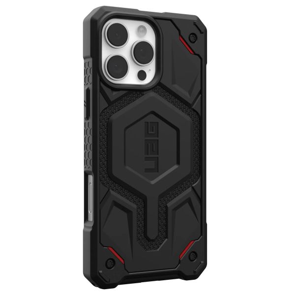 UAG Coque arrière Monarch Pro Apple iPhone 16 Pro Max - Kevlar Black