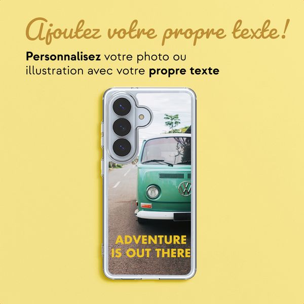 Concevez votre propre coque transparente Samsung Galaxy S26 Plus - Transparent
