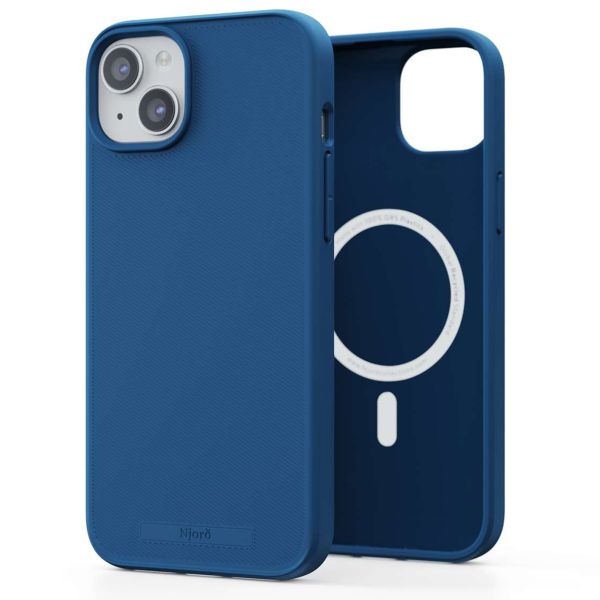 Njorð Collections Coque Slim MagSafe iPhone 15 Plus - Blue