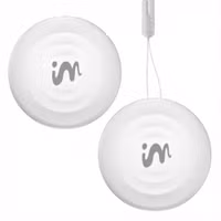imoshion Wireless Tag - Tracker Bluetooth pour iOS - 2 pack - Blanc