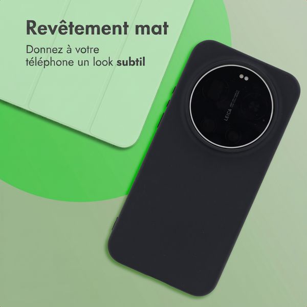 imoshion Coque Couleur Xiaomi 17 Ultra - Noir