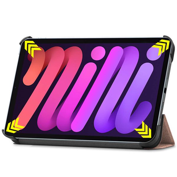 imoshion Coque tablette Trifold iPad Mini 6 (2021) - Dorée