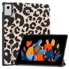 imoshion Coque tablette Design Trifold Lenovo Idea Tab Plus - Leopard