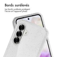 imoshion Coque Pailletée Samsung Galaxy A56 - Paillettes Transparent