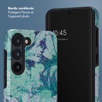 Selencia Coque arrière Vivid Samsung Galaxy S23 - Fresh Paint Green