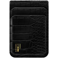 iDeal of Sweden MagSafe / Porte-cartes magnétique - Porte-cartes - Black Croco