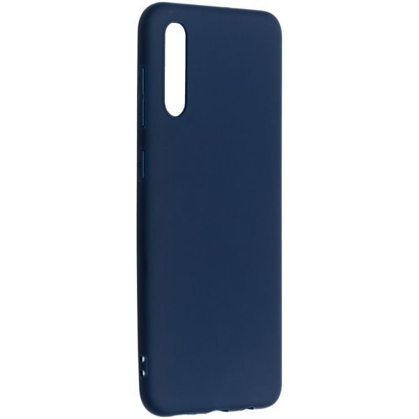 imoshion Coque Couleur Samsung Galaxy A50 / A30s - Bleu foncé