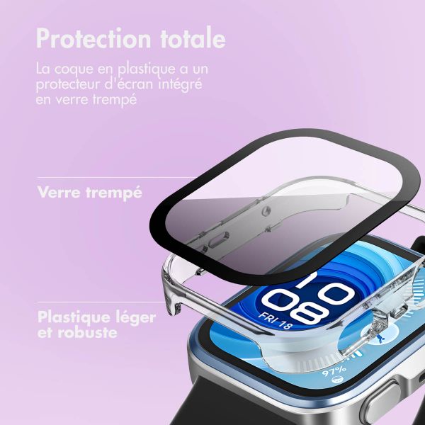 imoshion Coque rigide à couverture complète Huawei Watch Fit 4 Pro - Transparent