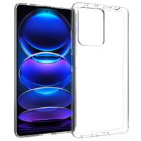 Accezz Coque Clear Xiaomi Redmi Note 12 Pro Plus - Transparent